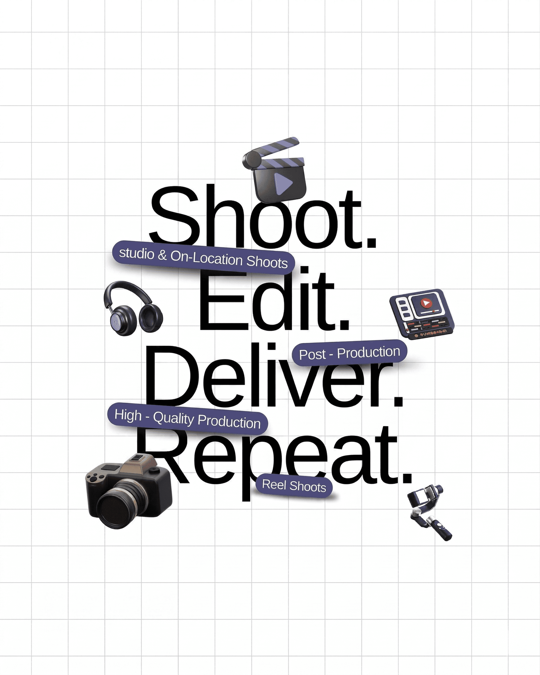 Video production illustration
